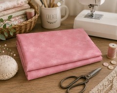 Timeless Treasures Impression Solid Dusty Rose Pink Cotton Fabric by the Yard