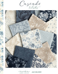 Moda CASCADE 44325 13 Sky Aqua Blue FLORAL 3 SISTERS Quilt Fabric