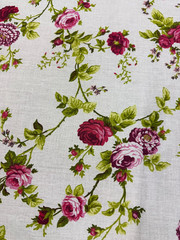 Sedona Designz 60″ Wide Rose Print Polycotton Broadcloth Fabric – 50/50 Cotton P