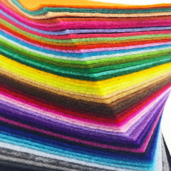 48 pzas fieltro 8×12 pulg (20x30cm) colores surtidos 1mm costura manualidades