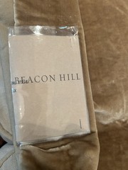 VTG Beacon Hill Silk Velvet & Velvet Stripe Combo REM. 97″x44″ $230-$248 retail