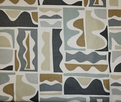 Bruno in Brindle BTY Richloom 80% Cotton / 20% Linen 54″ Wide Gray Tan