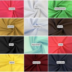 Matte Chiffon Fabric Silky Lightweight Sheer Draping Soft Matte 58 Inch
