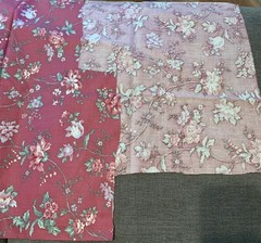 Mauve Cotton Floral Print – 77″ x 43″