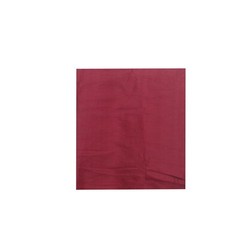 Vintage Maroon 100% Pure Silk Handloom Sari Remnant 7YD Craft Fabric Silk Scrap