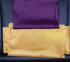 Acetate & Lining Scraps & Remnants – 3.5 + lbs. for Sewing, Crafts