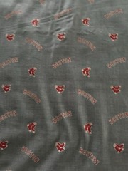 Boston Red Sox Cotton Fabric 4 Yards And 26 Inches Base Ball