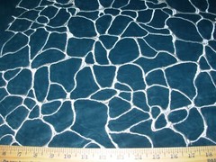 10 YDS STROHEIM VELVET GEOMETRIC TILE EMBROIDERED UPHOLSTERY FABRIC FOR LESS