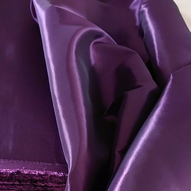 Amethyst Taffeta 100% Polyester 59/60″ wide by the yard or roll. Free swatches.