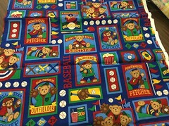 ALL STAR TEDDIES COTTON BY VIP—BY THE YARD