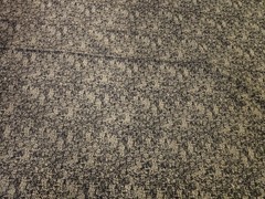 44 X 71 Blackish Blue Sand Beige Upholstery Wamsutta Otc cotton fabric