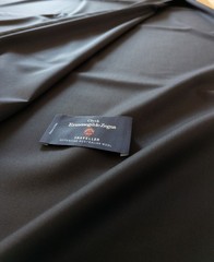 100% Wool – Ermenegildo Zegna Traveller – Solid Black – 3.60m – Made in Italy
