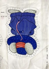 VINTAGE SPRING MILLS MOUSE PATTERN FABRIC 7570