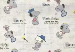 woodstock snoopy friend fun fabric length 12 x 8.5 inch new