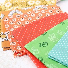 Premium Fat Quarter Bundles – 19 Color Option – 100% Cotton Quilting Fabric Sets