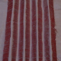 Iridescent Dark Red Violet Dupioni 100% Silk Fabric 44″ Wide By The Yard (S-248)
