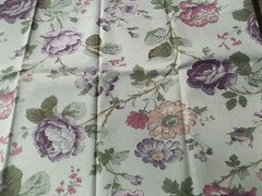 Purple & Pink Flowers Print Material Floral Printed Fabric 55″ x 21″ MT102
