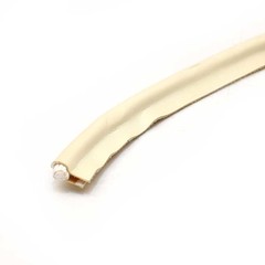 Supra Boat Puff Cord Welting 112020 | Cream 3/8 x 3/4 Inch (YD)