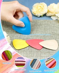 FIVEIZERO 4Pcs Tailors Chalk, Triangle Sewing Chalk 1 Count (Pack of 4), 4PCS