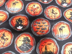 Halloween Print Cotton Fabric 1 FQ Michael Miller Haunt It
