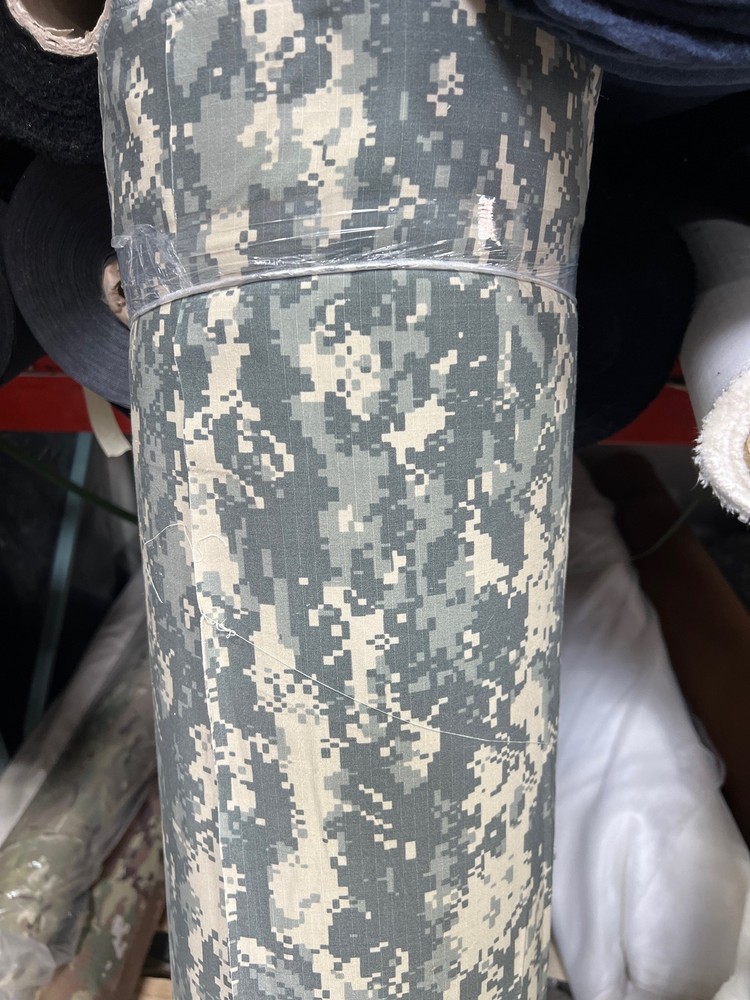ACU Digital Camo 65/35 Poly Cotton Ripstop Fabric 64″ Wide – By Yard