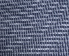 3 yards Richloom Designer Fabric Remnant Blue Check Plaid Gingham Discontinued