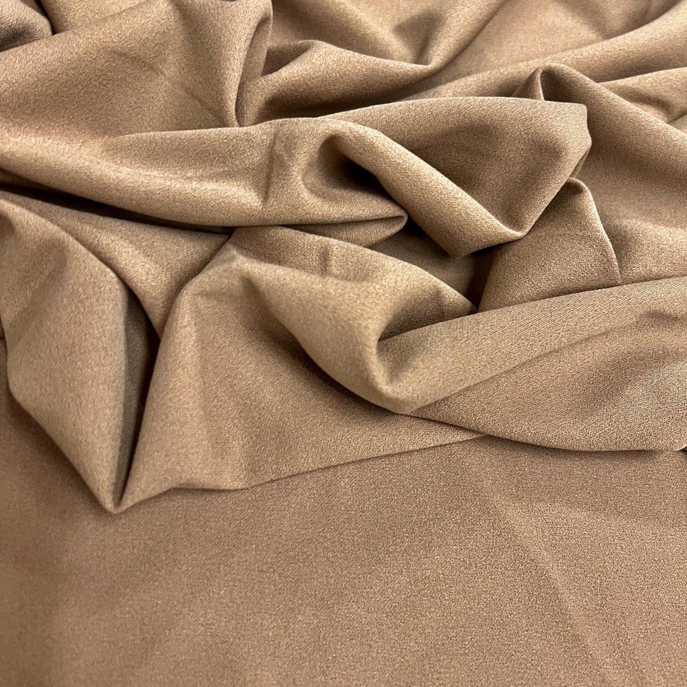 Chey MOCHA Stretch Crepe Scuba Techno Knit Polyester Spandex Fabric for Bows, T