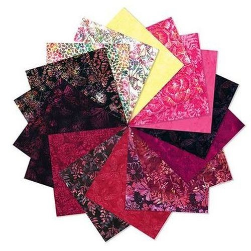 Spring 25 Batiks By Hoffman – Punch Fat Quarter Bundle #SP25BFQ-474