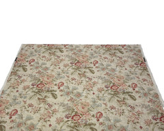 BALLARD DESIGNS LAURALEE PARCHMENT MULTIPURPOSE DESIGNER FABRIC BY THE YARD 54″W