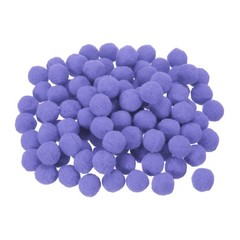 Pom Felt Balls Fabric 1cm 10mm Lavender Purple for Crafts Project DIY 100 Pcs
