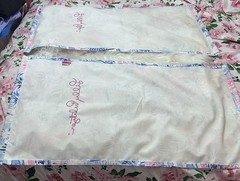 LILLY PULITZER Fabric Lot 2 Sea To Shining Sea 37”L x 19”W Canvas Panels 🩷💙