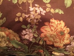 P.KAUFMANN FABRIC DECORATOR WEIGHT FLORAL 180”x 54”
