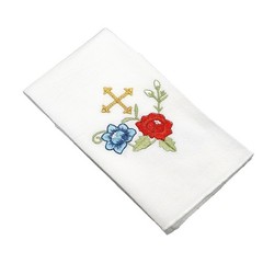 Cotton Linen Embroidered Cloth Holy Symbols Home Accent Piece Altar Supplies