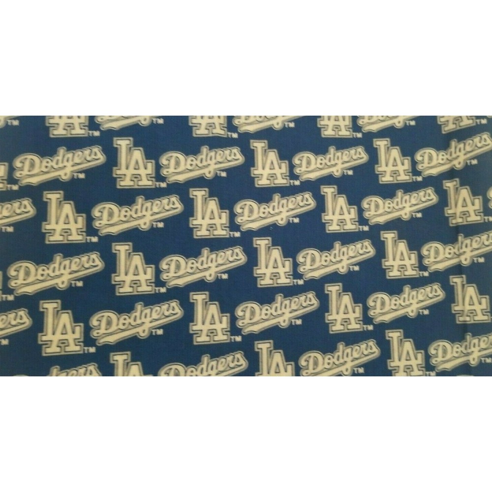 Los Angeles Dodgers Cotton Fabric Fat Quarter 20″ X 23″ B16