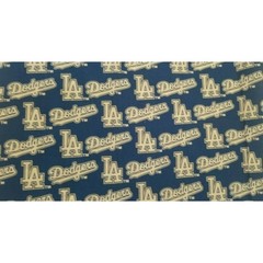 Los Angeles Dodgers Cotton Fabric Fat Quarter 20″ X 23″ B16