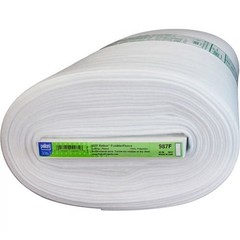 Fusible Fleece Interfacing 45in x 10 Yards Bolt 987F Polyester White Sewing