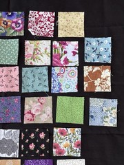 Mini Charm Pack 2.5″ Squares. 42 Floral Prints Sewing Quilting Crafting