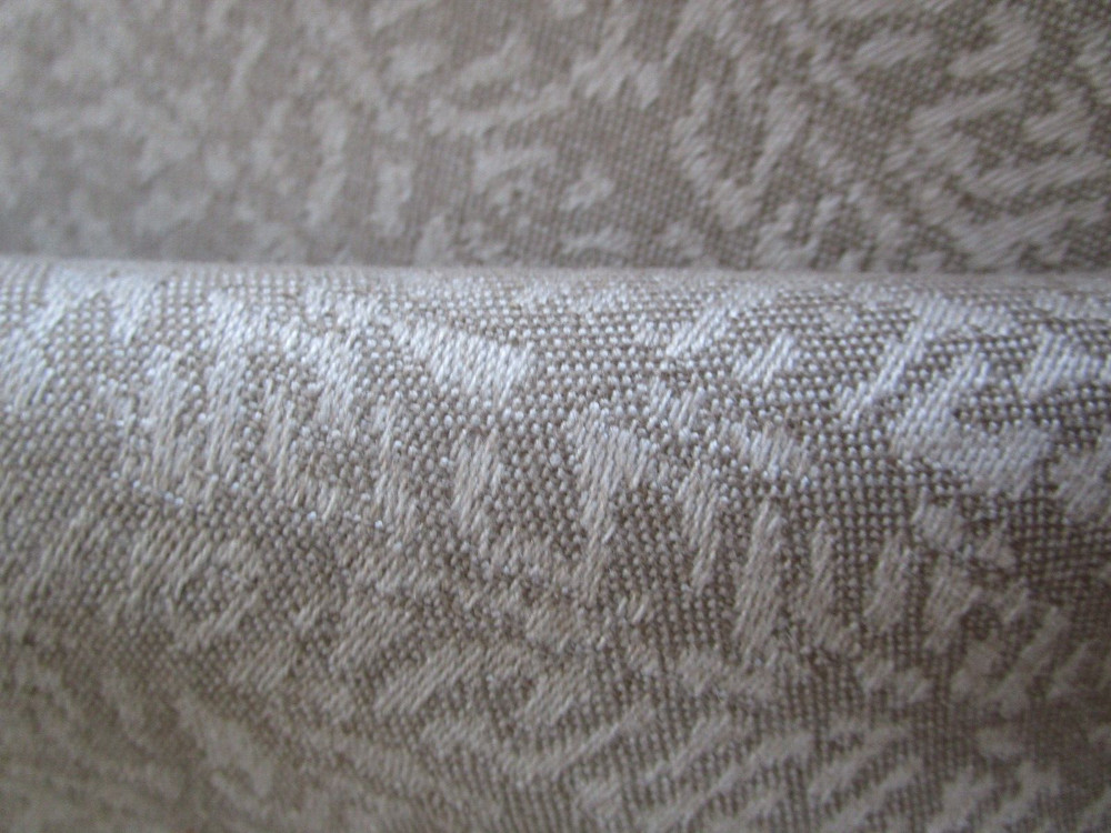 Holly Hunt Sunbrella Outdoor Indoor Fabric SCRIBE Silver Sand BTYD Beige