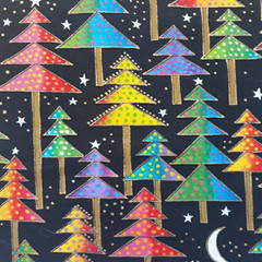 Lot Cotton Fabrics Laurel Burch Clothworks Christmas Boutiful Blessings 6 Prints