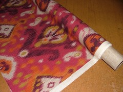 iLiv Linen Blend Fabric 3 Metres Mandu Cerise Curtain Upholstery Cushion