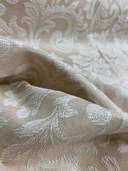 CLASSIC DAMASK COTTON POLYESTER FABRIC : 137cm WIDE – #CHICAGO : $$8.00 p/m