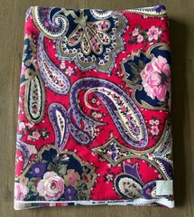 Vintage Paisley Floral Knit Fabric 1.69 yd 1995 JBJ Fabrics NOS NEW