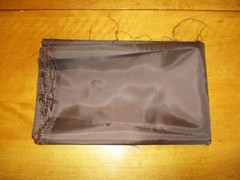 Brown Nylon synthetic blend lining fabric 48″ w x 3 & 1/8 yards