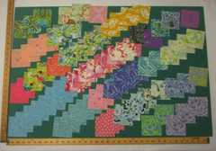 Cotton Quilt Fabric Lot of 85 Squares 3 1/2″ Tula Pink Various Prints