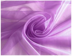 Vds Light Purple Organza Fabric 10 Yards Continuous 45 Wide Wedding Party