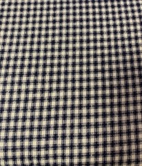 Vtg Centennial Favorites Navy Checked Fabric Judie Rothermel Marcus Brothers BTY
