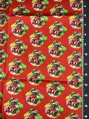 Super Mario Bros. Yoshi Custom Cotton Fabric FQ 18” By 28” New