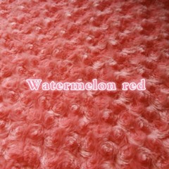 Rose Fluffy Fabric Floral Flower Faux Fur Material Soft Craft Clothes 100*160CM