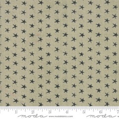 Moda BRANDED 5781 23 Khaki Brown Stars SWEETWATER Quilt Fabric RANCH