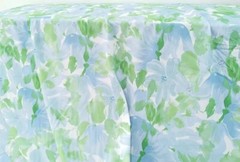 55” Wide Painting Floral Dress Fabric Soft Viscose Poplin Material Sewing